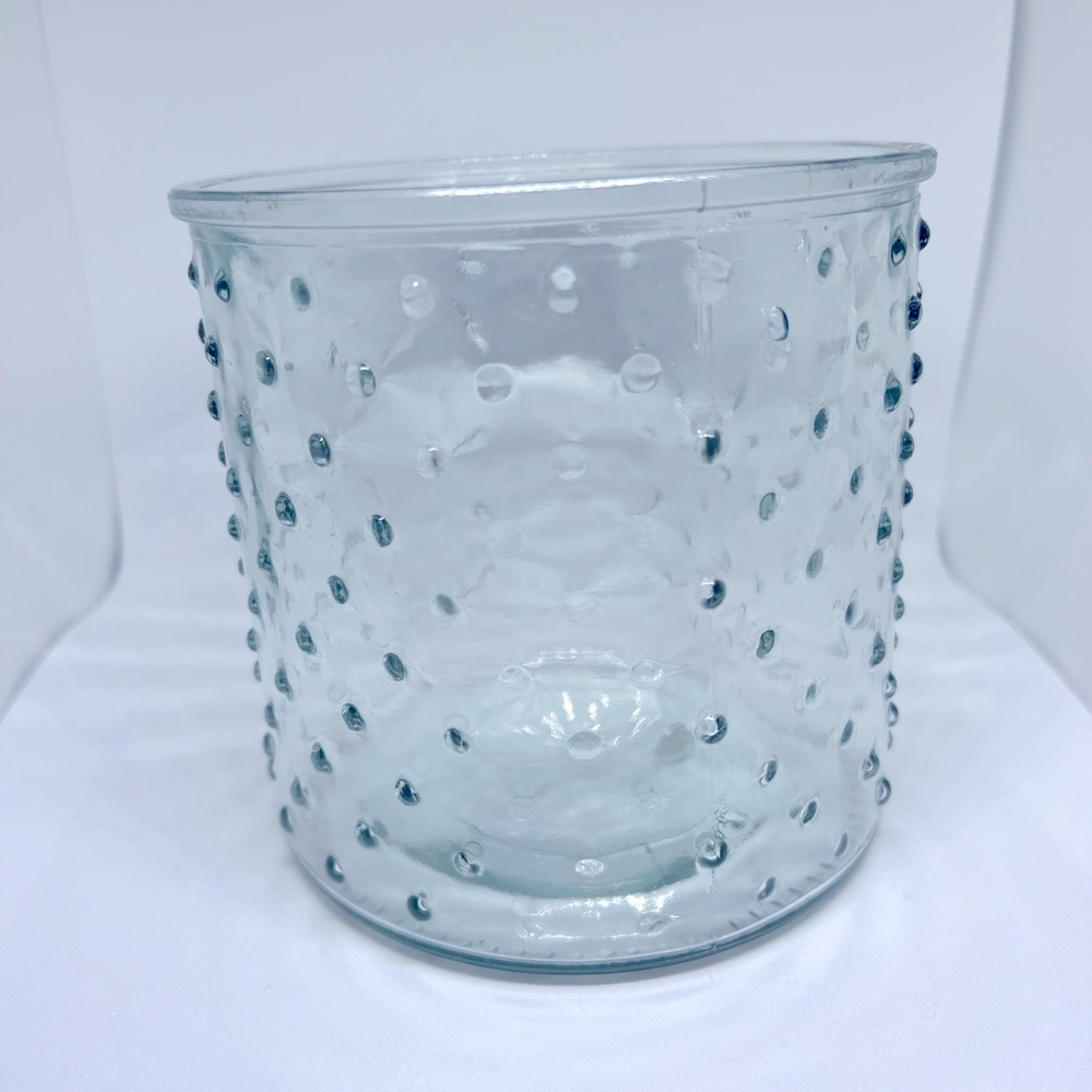 Glass Polka Dots Candle Holder